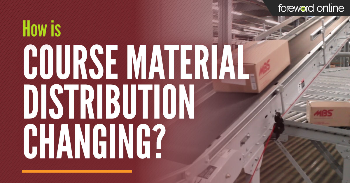 How Is Course Material Distribution Changing?
